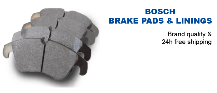 Pick your Bosch brake pads cheaply