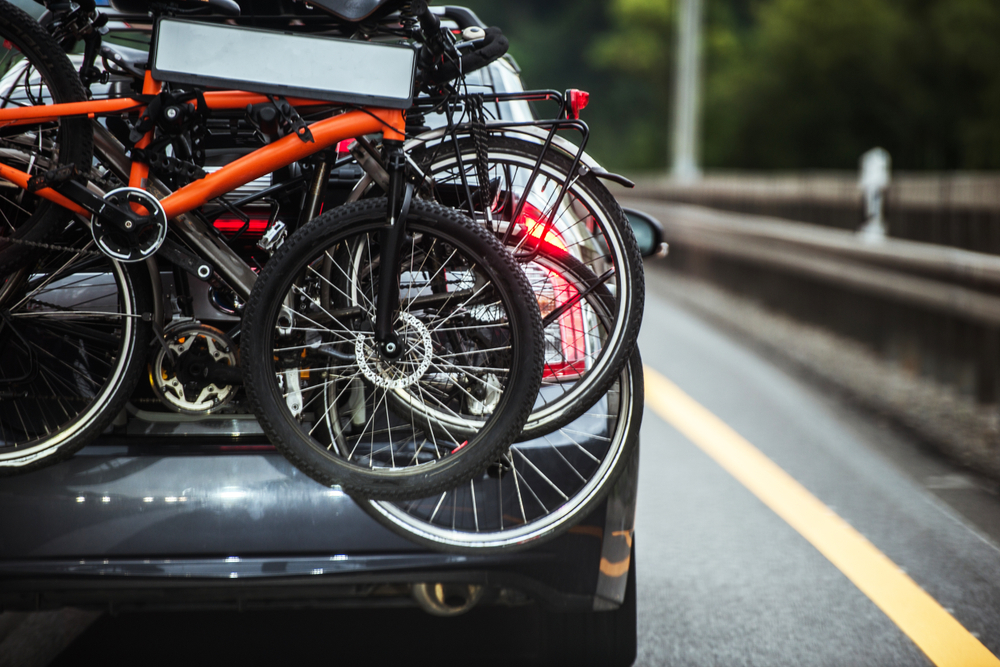Special towbars for bicycle trailer