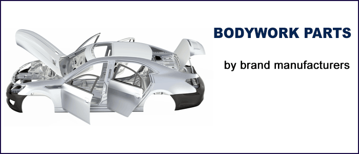Bodywork parts from top producers