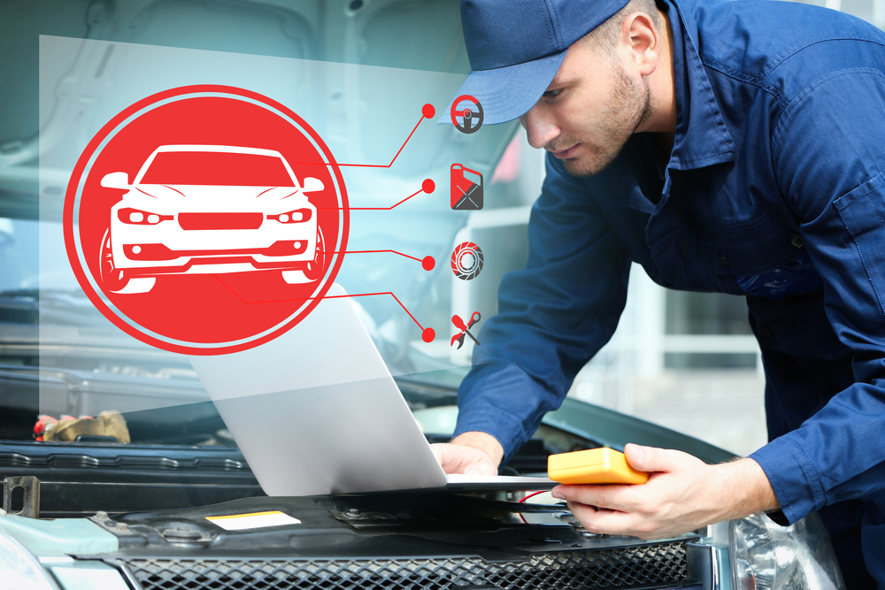 car with MOT certificate