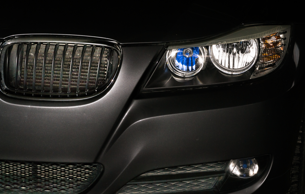 BMW kidney grille construction