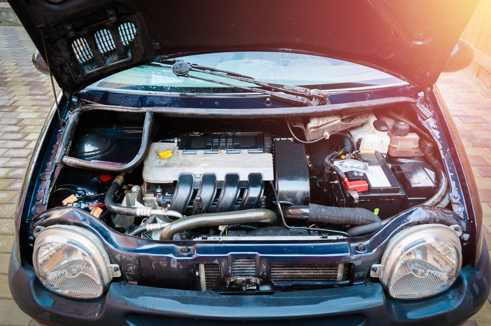 check the car engine