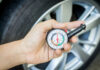 Safe driving with correct tyre air pressure