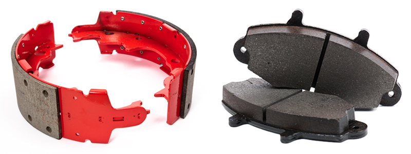 Are brake shoes wearing parts