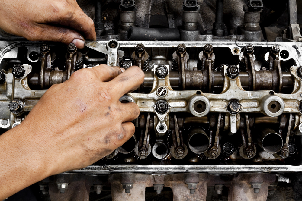 bad pressure from the crankshaft 