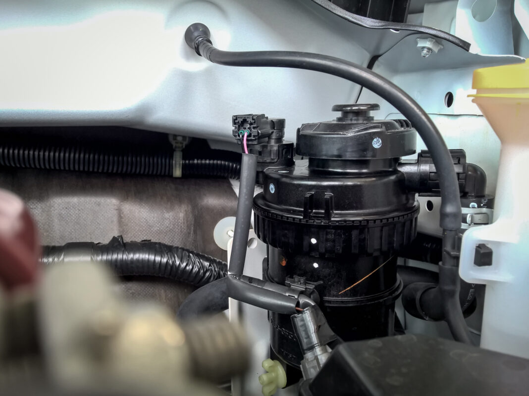 Replacing a diesel filter This is how it's done!