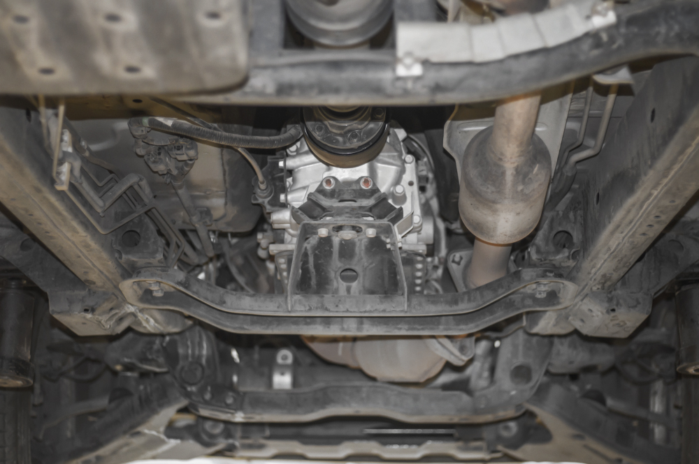 Locate the diesel fuel filter