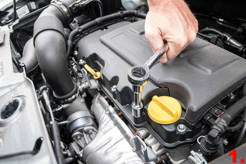 Replacing the EGR valve step by step
