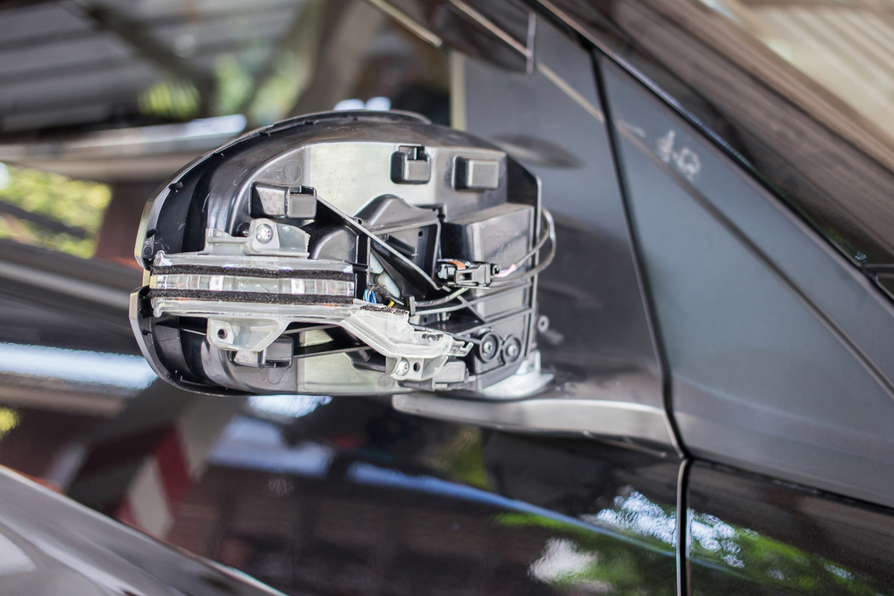 In case of the rear lights, the indicator is usually located in the signal battery
