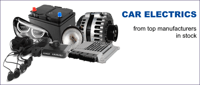 Car electrics in the top product range