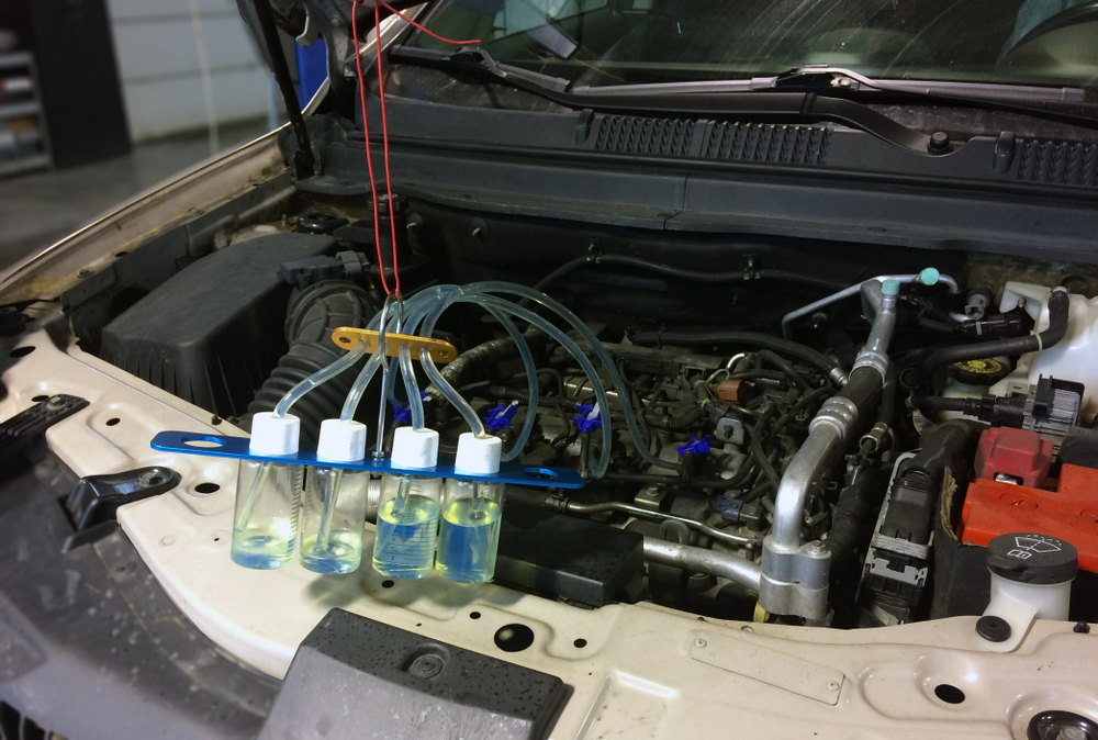 Diagnostics of fuel injectors