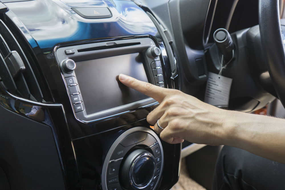 monitor on the dashboard