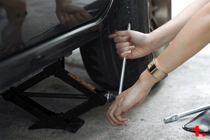 Changing the lambda sensor step by step