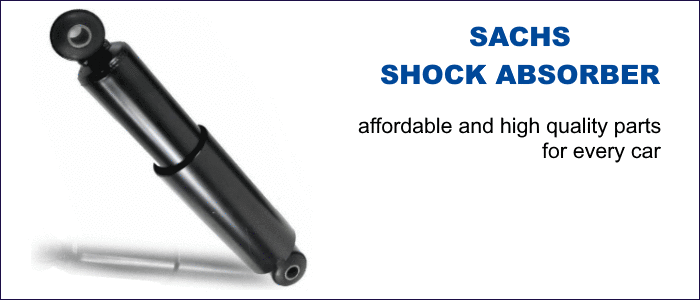 Sachs shock absorbers in top assortment