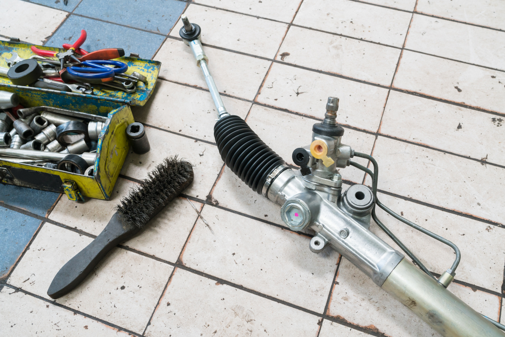 steering mechanism is damaged