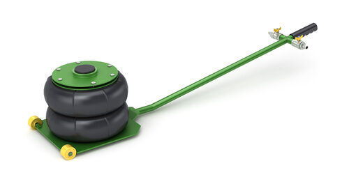 Pneumatic jacks