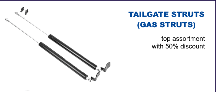 Online shop for tailgate struts