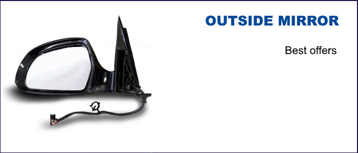 outside mirror at the best price