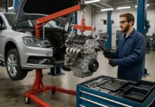 Engine replacement cost: removal and installation, new or used