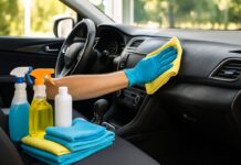 How to clean car interior