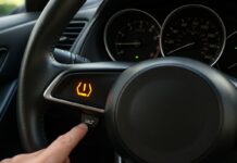 How to reset tyre pressure and where the TPMS reset button is located