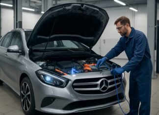 Problems with the Mercedes B250e