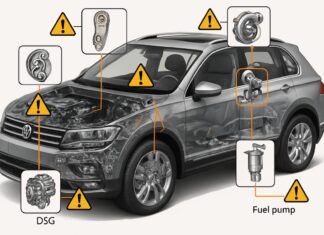 VW Tiguan: problems